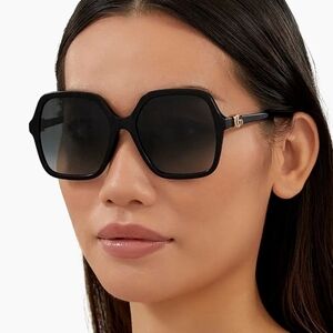 Like New Gucci Black Oversized Sunglasses